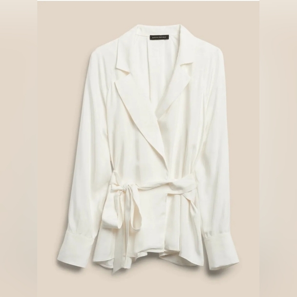 Banana Republic Blazer Wrap Top - Picture 13 of 13